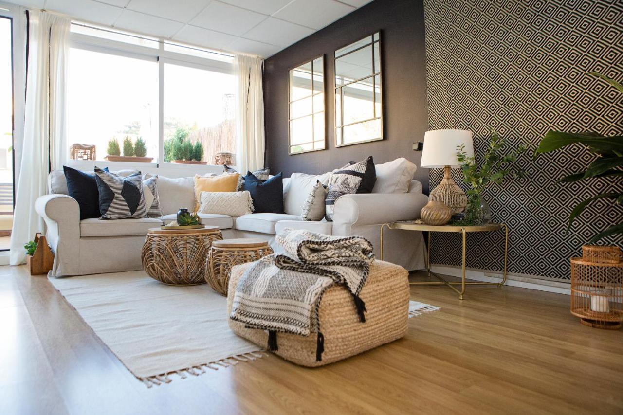 Apartamento Sol y Malaga - Designer Duplex con Terraza y Parking Exterior foto